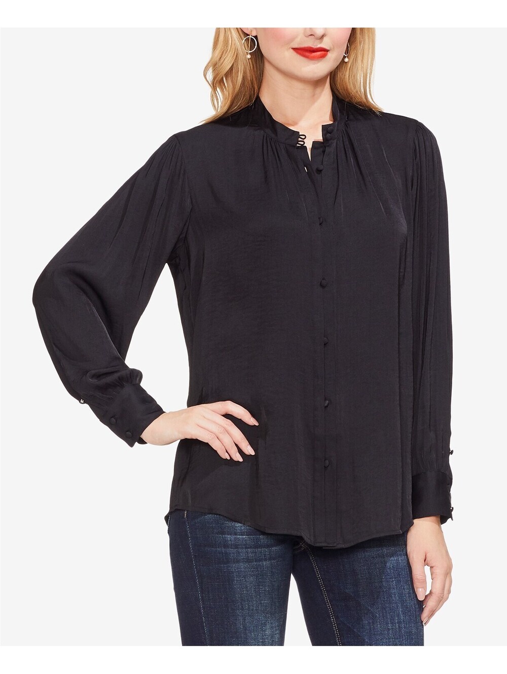 Vince Camuto Womens Collared Blouse Size XL - Picture 1 of 2